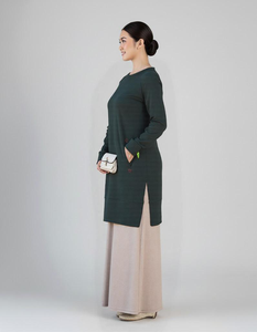 Ensemble de sweat-shirts décontractés respirants pour femmes musulmanes, en coton, prix d'usine, qualité constante, OEM Kilang Labuh Aurat - Product Image 4