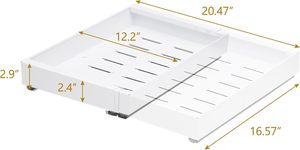 Cajón deslizante extensible de metal para cocina, estante extraíble, organizador de armario, cajones, tirador extensible, respetuoso con el medio ambiente - Product Image 2