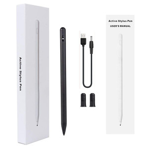 Factory Wholesale Aluminum Alloy Universal <strong>Capacitive</strong> s Pen Active Style <strong>Stylus</strong> for Mobile/Tablet Custom Logo Touch Function - Product Image 1