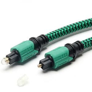 Barra de sonido de fibra Premium de gama alta de 3 pies, 6 pies y 10 pies, <span class=keywords><strong>Cable</strong></span> de Tv <span class=keywords><strong>Rca</strong></span> Mini <span class=keywords><strong>Rca</strong></span> 24K chapado en oro <span class=keywords><strong>Toslink</strong></span> <span class=keywords><strong>Cable</strong></span> de Audio óptico Digital para AMP - Product Image 2
