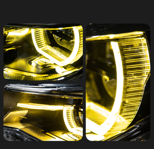ไฟหน้า AURON รุ่นใหม่สำหรับรถยนต์ซีรีส์ 3 F34 ปี 2013-2020 พร้อมไฟ DRL 6000K 6000 ลูเมนส์ 12V 36W ใช้ได้กับรถยนต์ทั่วไป สำหรับการติดตั้งเพิ่มเติม/อัพเกรด - Product Image 3