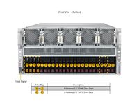 Serveur Rack GPU 5U AS-5126GS-TNRT, double AMD EPYC 9005, DDR5, PCIe 5.0, IA, Deep Learning, HPC, Plateforme de Centre de Données NVMe, en Stock