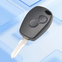 SZMAISHI 2 boutons 433MHZ 7947 puce VAC102 lame de clé télécommande clé de voiture pour transpondeur O-pel véhicule intelligent porte-clés de voiture vierge