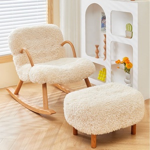 Otros Muebles De Sala De Come เก้าอี้โซฟาแบบปรับเอนได้,เก้าอี้โยกที่นั่งพักผ่อนเก้าอี้นั่งเล่นแบบออตโตมันเก้าอี้ห้องนั่งเล่น - Product Image 4