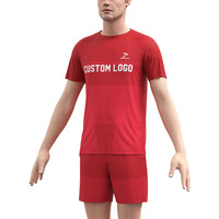 Lieferanten druck Bodybuilding Muscle Team Fitness Kleidung Unisex Jersey Dryfit Tennis T-Shirt