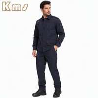 KMS Uniforme Tactique Vêtements Tactiques Tenue d'Entraînement de Combat Extérieur Camouflage Uniforme Ripstop Bleu Uniformes Tactiques