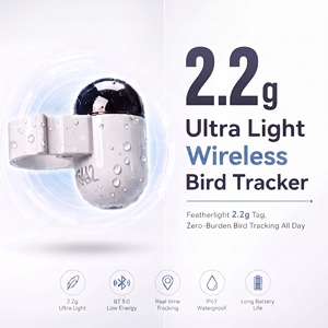 Anillo de Rastreo GPS para Palomas, Recargable, Resistente al Agua IP67, con Material Plástico LBS, Carga Magnética, para Vuelos Prolongados al Aire Libre - Product Image 5