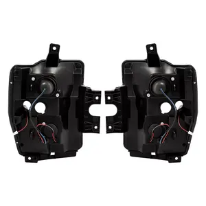 Faros Delanteros de Proyector con Barra LED para <span class=keywords><strong>Ford</strong></span> F250 F350 F450 <span class=keywords><strong>F550</strong></span> Super Duty 2008-<span class=keywords><strong>2010</strong></span> - Product Image 5