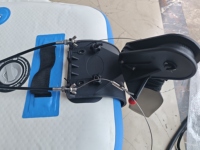 Kit d'assemblage de système de direction pour kayak à pédales réglables en plastique Yak Outdoors, accessoires de pêche pour rivières