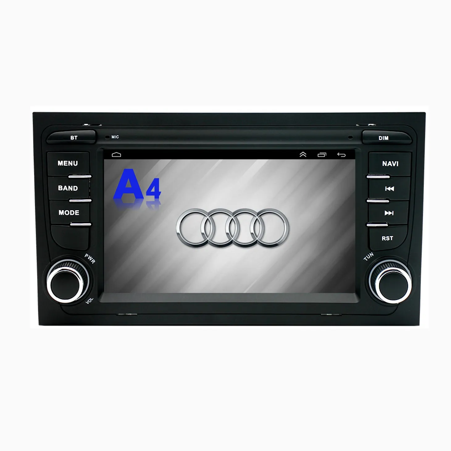 Android Auto Bildschirm GPS Navigation 7 Zoll Auto-Spiel Android-Player Autoradio Stereo für Audi a4 b8 Bildschirm