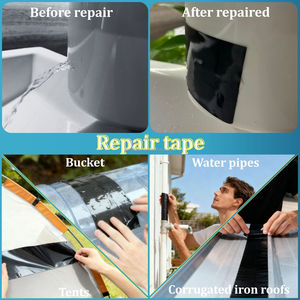 Nastro di riparazione super impermeabile da 20 cm x 100 cm per perdite d'acqua, crepe nelle tubature, superfici ruvide, sigillatura delle giunture, nastro in PET - Product Image 5
