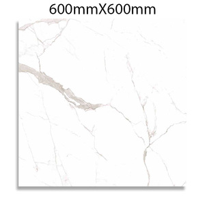 Azulejo de Porcelana Brillante Esmaltado de 60x60, <span class=keywords><strong>Imitación</strong></span> de <span class=keywords><strong>Piedra</strong></span> Moderna, Resistente al Desgaste, <span class=keywords><strong>para</strong></span> <span class=keywords><strong>Paredes</strong></span> y Pisos <span class=keywords><strong>Interiores</strong></span> de Apartamentos - Product Image 2