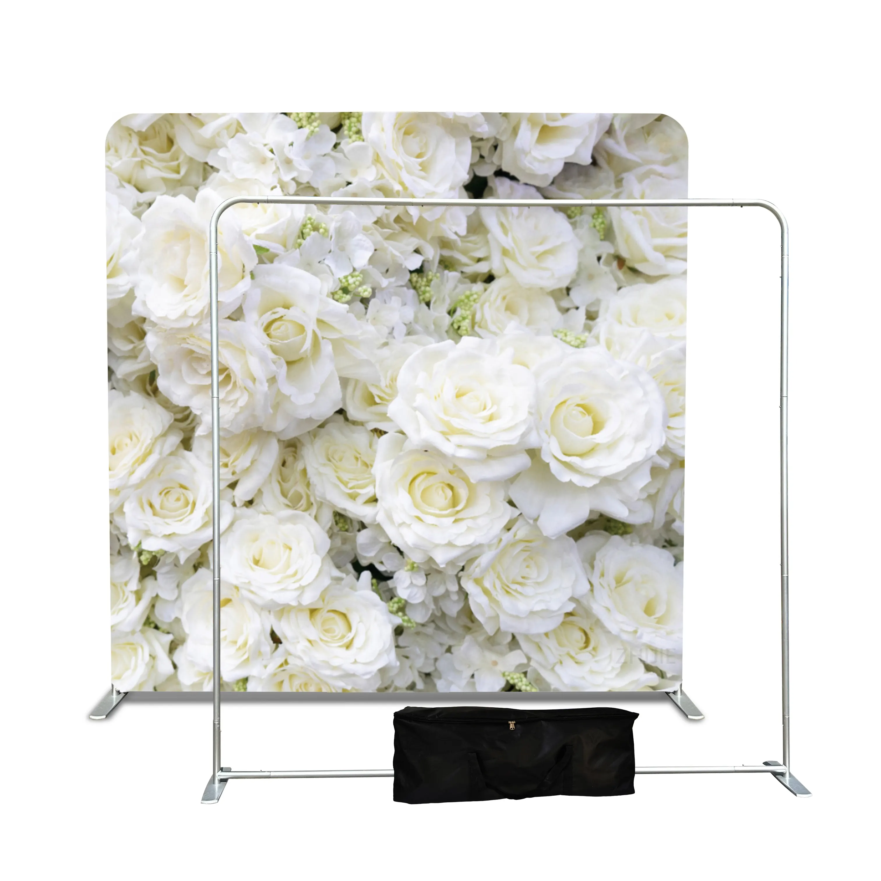 8x8ft Double Sided Custom Booth 10ft Backdrop Single or Double Sided Backdrop Banner Fabric