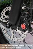 Bicicleta eléctrica urbana Onesport W66 de 250W, bicicleta eléctrica de montaña, bicicleta eléctrica todoterreno, bicicleta eléctrica.
