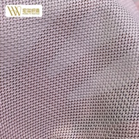 Tissu en maille 100% polyester résistant à l'abrasion, séchage rapide, respirant, évacuant l'humidité, en stock pour languettes et empeignes de chaussures