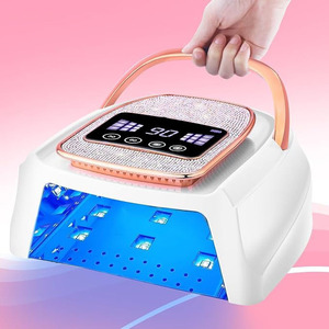 Lámpara de Uñas LED UV Inalámbrica Recargable con Pantalla LCD, 3 Ajustes de Tiempo, Luz Portátil para Curado de Esmalte en Gel para Uso en Casa o Salón - Product Image 3
