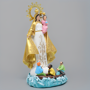 Productos en stock Estatuas religiosas católicas Resina Embarazada Jesús y Nuestra Señora Escultura DE LA Caridad Artículos de Esperanza cristiana - Product Image 6