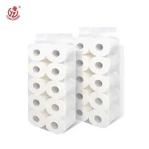 Print Pe Spp Plastic Filmrol Toiletpapier Rol Verpakking Custom Tissuepapier Verpakking