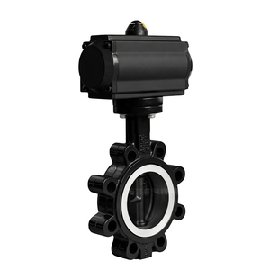 Válvula de Mariposa COVNA HK59-D-M de Hierro Fundido de 4 Pulgadas, Tipo Semi ANSI, con Control Neumático y Disco de Acero Inoxidable, para Pedidos Urgentes - Product Image 1