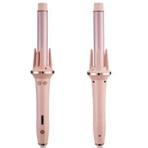 VOAUN V-253 Fer à boucler électrique PTC professionnel, chauffe rapide 45W, sur batterie, en métal et plastique, <span class=keywords><strong>brosse</strong></span> rotative pour <span class=keywords><strong>cheveux</strong></span> <span class=keywords><strong>fins</strong></span> - Product Image 1