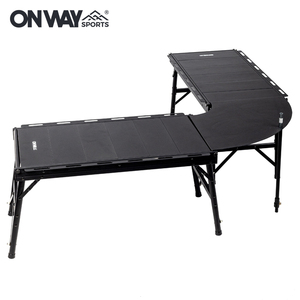 Nouvelle arrivée Table <span class=keywords><strong>de</strong></span> pique-nique IGT pliante en aluminium pour camping en plein air - Product Image 5