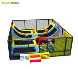 Trampoline pour enfants, attractions de fête foraine, trampoline au sol, trampoline de jeu souple - Product Image 4