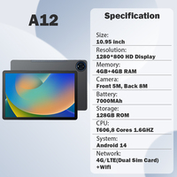Tablette Professionnelle PC Portable Hybride Tactile Android 10,95 Pouces OEM de Haute Qualité