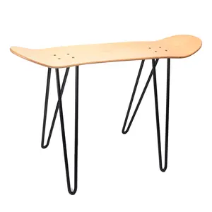 Skateboard stool creative 40cm bracket stool metal assembly DIY skateboard chair