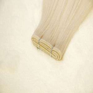 Kualitas tinggi rambut manusia Virgin alami Vietnam kutikula rambut lurus lurus pakan kualitas baik dicelup bahan baku Wig India - Product Image 3