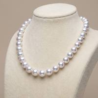 Collier de perles d'eau douce Edison de qualité supérieure en argent 925, perles de qualité AAA, bijoux de luxe, cadeau d'anniversaire ou de mariage