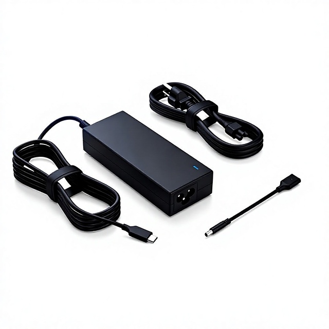 100W Universal Laptop Charger Fast-Charging Adapter USB-C Type-C PD Fast Charge 110V-240V with 14 Adapters