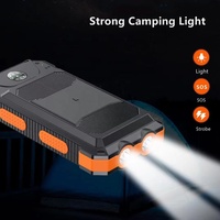 Haute qualité étanche 30000 mah panneau solaire Powerbanks charge rapide chargeur de téléphone 28000mAh Portable batterie solaire