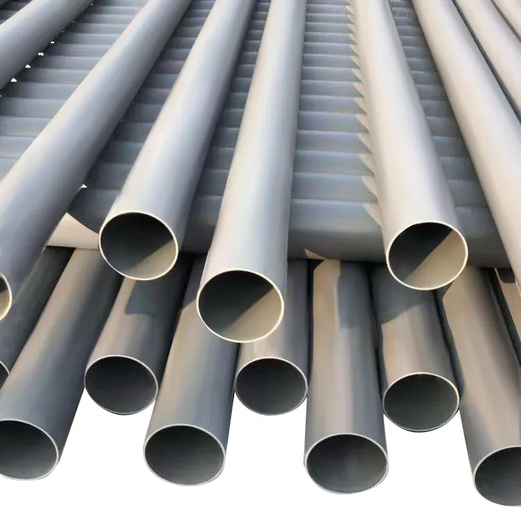 Cutting 500mm Drainage 560mm 450mm Water Supply PVC Pipe For Sewer Use