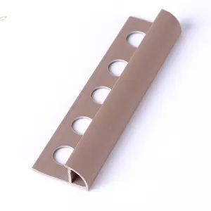 Foshan FSF protegge il bordo della parete in ceramica 12mm bordo per pavimento colorato PVC protezione per piastrelle in plastica angolo di rivestimento per pareti