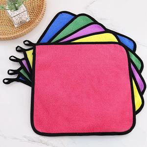 Produttore tessuto personalizzato <span class=keywords><strong>microfibra</strong></span> panno per la pulizia della casa micro fibra magico per la pulizia del vetro della finestra panno - Product Image 5