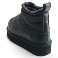 Vente directe d'usine OEM/ODM, bottes de neige imperméables pour femmes, tige en tissu, semelle en TPR EVA, chaudes pour l'hiver