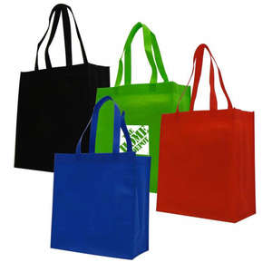 Sac de courses pliable et réutilisable en matériau non tissé PP, écologique, durable et léger pour le transport quotidien - Product Image 4