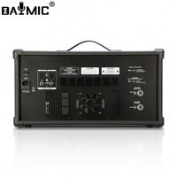Console de mixage audio professionnelle et durable pour DJ, amplificateur de puissance 12 canaux, prise en charge USB, portable, pour la maison, KTV, spectacle