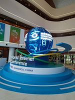 Pantalla LED Esférica de Alto Brillo, Pantalla Publicitaria a Todo Color de 360 Grados