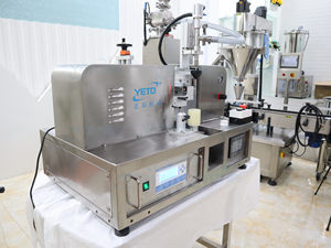 Machine de remplissage et de scellage semi-automatique YETO pour tubes cosmétiques en plastique, tubes souples laminés, scelleuse ultrasonique, remplisseur haute performance - Product Image 3