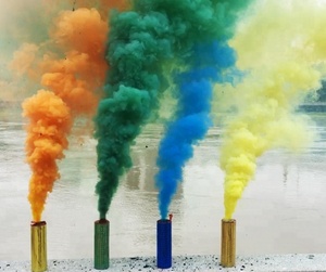 Nhà Máy Chuyên Nghiệp Cung Cấp Cầm Tay Khói Bom Pháo Hoa Màu Sắc Cho Năm Mới Đám Cưới Sinh Nhật Bên - Product Image 6