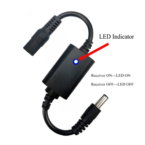 Dc 3.7V 5V 9V 12V Draadloze Rf Afstandsbediening Schakelaar Relais Driver Uit Voor Led Lichtstrip Leeslamp 5.5*<span class=keywords><strong>2</strong></span>.1 Dc - Product Image 4
