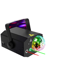 Haute luminosité 16-en-1 RGB LED Stage Ball Light Magical Disco Party Laser avec télécommande pour une utilisation en entrepôt