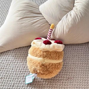 Aardbei Verjaardagstaart Schattig Kort Pluche Speelgoed PP Katoen Gevuld Bestie Verjaardagscadeau Pop Decoratie Warm Mini 31-50cm Unisex - Product Image 4