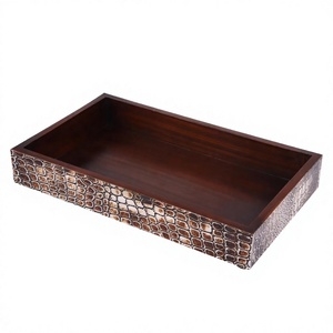 Most Selling Decorative Bone Inlay <b>Vanity</b> <b>Tray</b> Stylish <b>Bathroom</b> Organizer Perfume Holder Hand Towel Storage Elegant Home Gift - Product Image 1