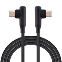Câble de charge rapide USB Type-C double Type-C à 90 degrés, conception OEM, pour téléphone, jeux, imprimante, avec conducteur en cuivre pur