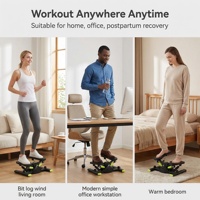 Vente flash : Équipement de sport portable multifonctionnel, mini-stepper pour la musculation, appareil d'exercice avec corde