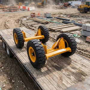 Transporteur à chenilles robuste en acier au carbone et fonte ZIZHU 30 tonnes TAE30-800C |   Système <span class=keywords><strong>de</strong></span> relocalisation d'équipements <span class=keywords><strong>de</strong></span> construction - Product Image 1