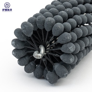 Flexibler Zylinderhonierer 1 Zoll Durchmesser Abrasive Honierbürste Industrielle OEM Nylon Präzisions-Motoroberflächenbearbeitung Entgratung - Product Image 1