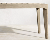 Ensemble de table et de chaises de jardin imperméables pour l'extérieur, pour jardin, cour, terrasse ou villa